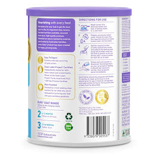 Bubs Goat Infant Formula S1