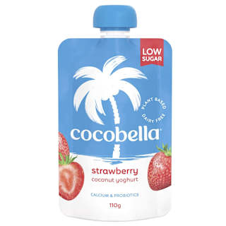 Cocobella Coconut Yoghurt Pouch Strawberry