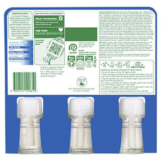 Air Wick Essential Oil Air Freshener Refill Linen & White Orchid