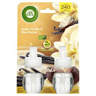 Air Wick Essential Oil Air Freshener Rf Sweet Vanilla & Shea Butter