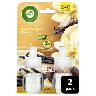 Air Wick Essential Oil Air Freshener Rf Sweet Vanilla & Shea Butter