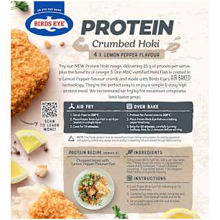 Birds Eye Protein Fillets Lemon Pepper 