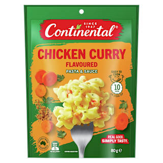 Continental Pasta & Sauce Chicken Curry