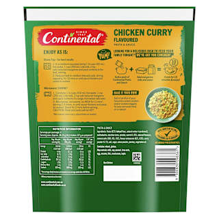 Continental Pasta & Sauce Chicken Curry