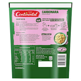 Continental Pasta & Sauce Bacon Carbonara 