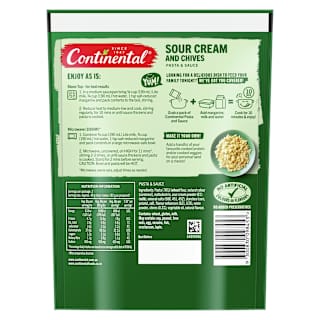 Continental Pasta & Sauce Sour Cream & Chives