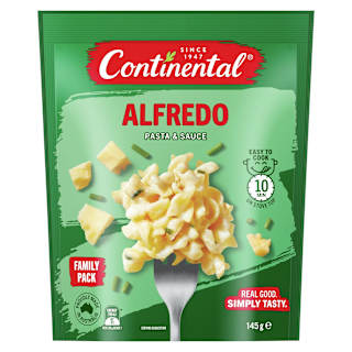 Continental Pasta & Sauce Alfredo
