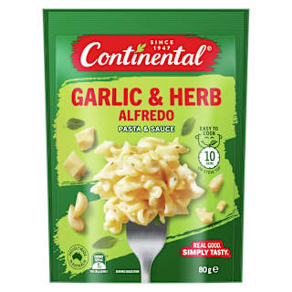 Continental Pasta & Sauce Alfredo Garlic & Herb