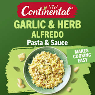 Continental Pasta & Sauce Alfredo Garlic & Herb