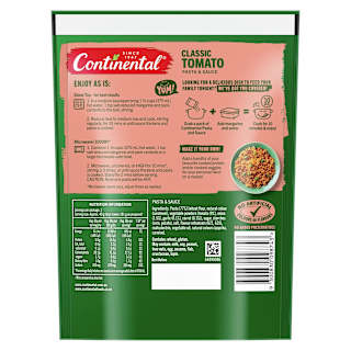 Continental Pasta & Sauce Tomato 