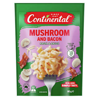 Continental Pasta & Sauce Mushroom & Bacon