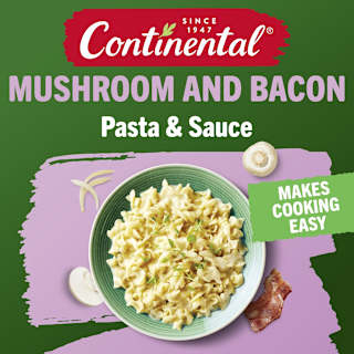 Continental Pasta & Sauce Mushroom & Bacon