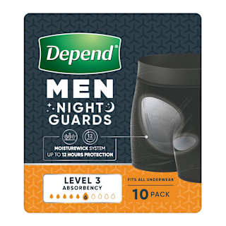 Depend Adult Care Guards Level 3 Men