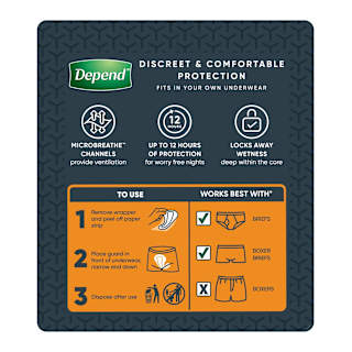 Depend Adult Care Guards Level 3 Men