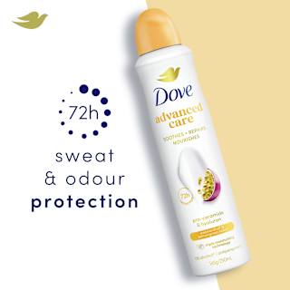 Dove Advanced Antiperspirant Aerosol Passionfruit Lemongrass