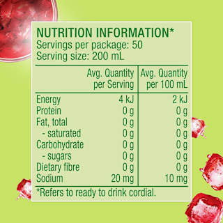 Golden Circle Zero Sugar Raspberry Flavoured Cordial