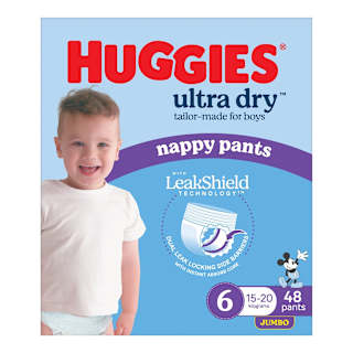 Huggies Diaper Pants Size 6 Boy Jumbo 