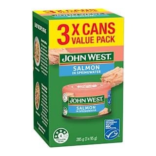 John West Tempters Salmon Springwater 