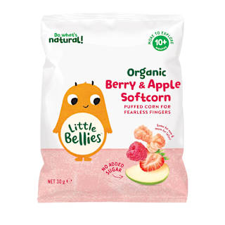 Little Bellies Softcorn Share Bag Berry & Apple