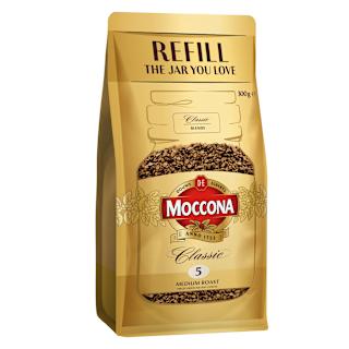 Moccona Classic Medium Roast Freeze Dried Instant Coffee Refill Pouch