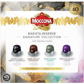 Moccona Barista Reserve Signature Collection Capsules 