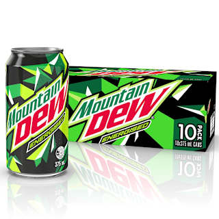 Mountain Dew Citrus Energised Soft Drink