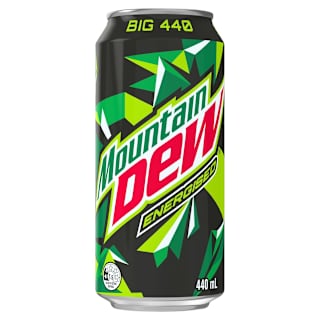 Mountain Dew Citrus Energised Soft Drink 