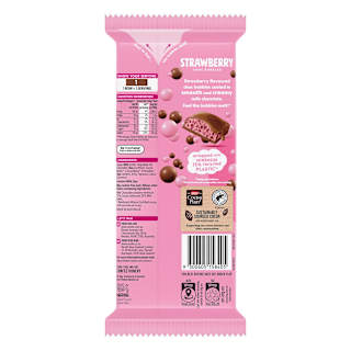 Nestle Aero Chocolate Strawberry Block 