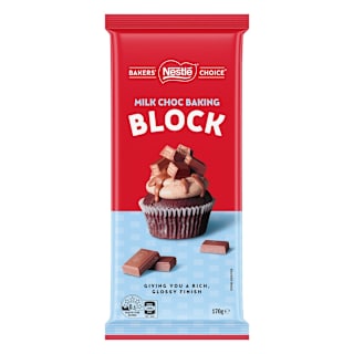 Nestle Baking Chocolate Milk Chocolate Baking Block 