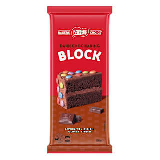 Nestle Baking Chocolate Dark Chocolate Baking Block 