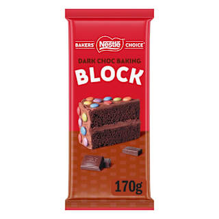 Nestle Baking Chocolate Dark Chocolate Baking Block 