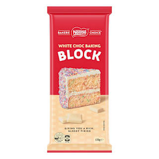 Nestle Baking Chocolate White Chocolate Baking Block 