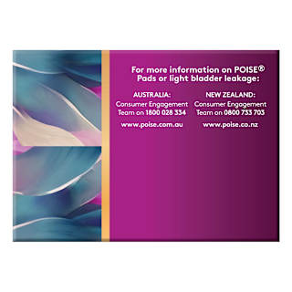 Poise Pad Adultcare Poise Livefree Regular