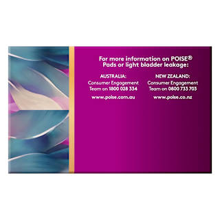Poise Pad Adultcare Poise Livefree Super Wing