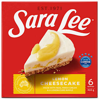 Sara Lee Cheesecake Lemon