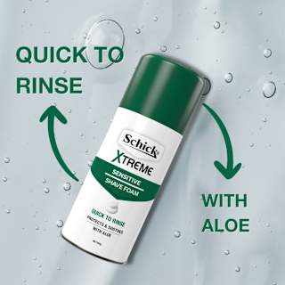 Schick Xtreme Sensitive Shave Foam