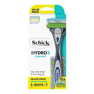 Schick Hydro 3 Razor Kit +6 Value Pack