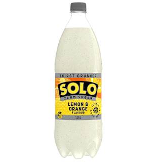 Solo Zero Sugar Lemon Soft Drink
