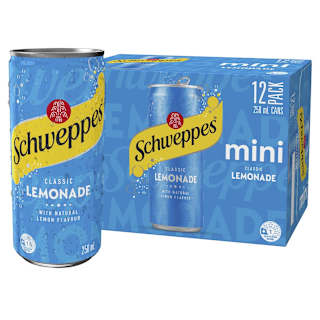 Schweppes Lemonade Soft Drink 