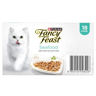 Purina Fancy Feast Grilled Pet Food Seafood Combipack