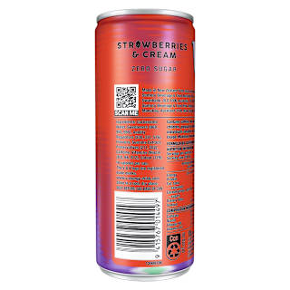V Energy Drink Strawberries And Cream Zero Sugar