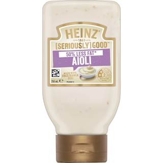 Heinz Seriously Good 50% Less Fat Aioli
