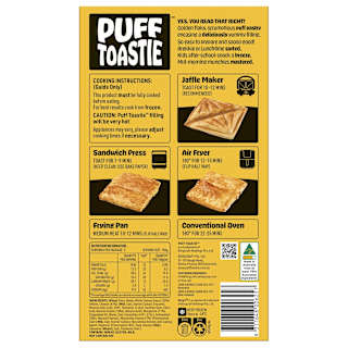 Borg's Puff Toastie Really Cheesy