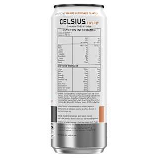 Celsius Energy Drink Mango Lemonade