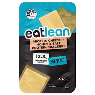 Eatlean Protein Cheese + Honey & Salt Protein Crackers