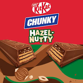 Nestle Kit Kat Chocolate Chunky Hazelnut