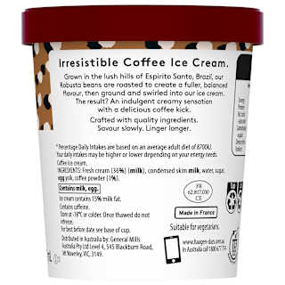 Haagen-Dazs Ice Cream Coffee