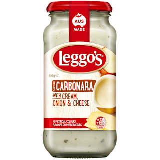 Leggos Pasta Sauce Carbonara 