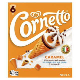 Cornetto Frozen Dessert Caramel 