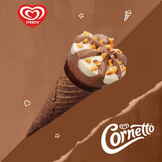 Cornetto Frozen Dessert Triple Chocolate 